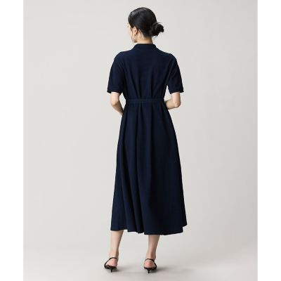 インディゴ鹿の子ポロドレス ／ フレアワンピース | LACOSTE/ラコステ