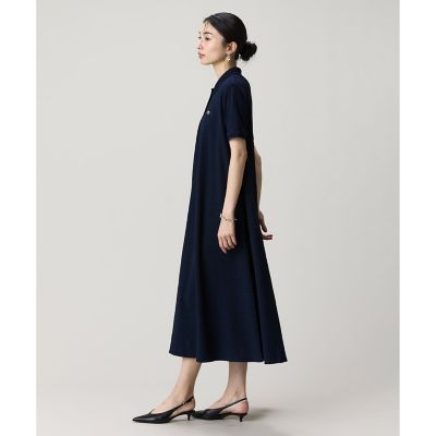 インディゴ鹿の子ポロドレス ／ フレアワンピース | LACOSTE/ラコステ