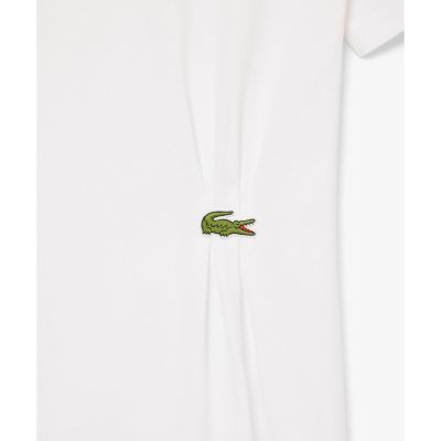 ワニロゴプリーツＴシャツドレス