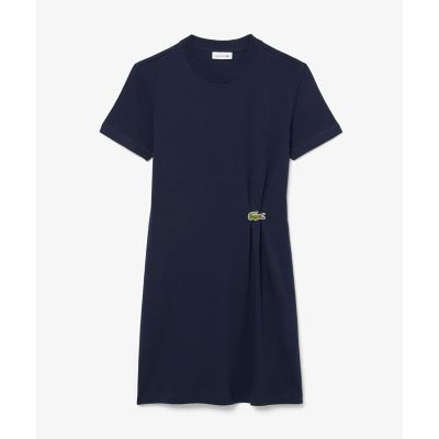 ワニロゴプリーツＴシャツドレス