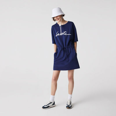 ＜LACOSTE＞シグニチャープリントＴシャツワンピース