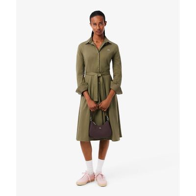鹿の子地ポロカラーシャツドレス | LACOSTE/ラコステ | 三越伊勢丹