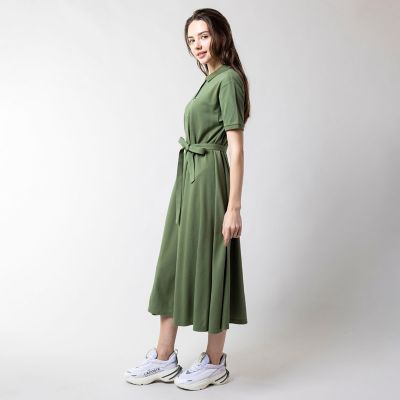 鹿の子地マキシ丈ドレス | LACOSTE/ラコステ | 三越伊勢丹