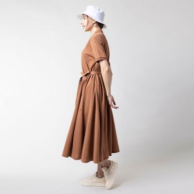 鹿の子地マキシ丈ドレス | LACOSTE/ラコステ | 三越伊勢丹