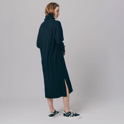 ウォッシャブルウールタートルネックマキシドレス | LACOSTE/ラコステ  