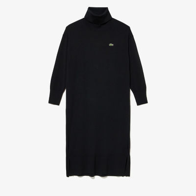 ウォッシャブルウールタートルネックマキシドレス | LACOSTE/ラコステ 