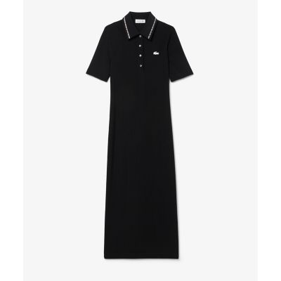 ラコステ　ワンピース　ポロワンピース　ラインストーンスリムフィットポロドレス ラインストーンポロドレス | LACOSTE/ラコステ | 三越伊勢丹オンライン