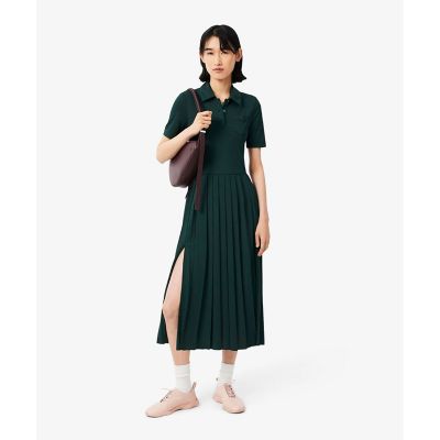 プリーツジャージポロドレス ／ ポロワンピース | LACOSTE/ラコステ