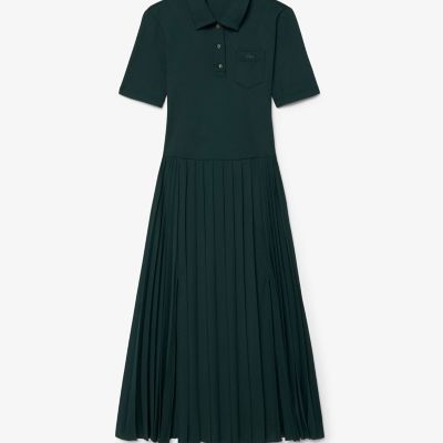 プリーツジャージポロドレス ／ ポロワンピース | LACOSTE/ラコステ