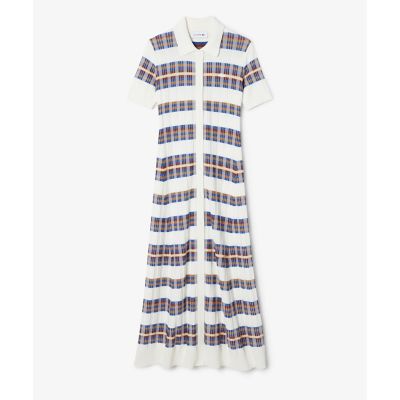 ラコステ（LACOSTE）/リブニットマルチカラーシャツドレス リブニットマルチカラーシャツドレス | LACOSTE/ラコステ | 三越伊勢丹