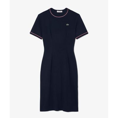 配色ラインドリブTシャツドレス ワンピース | LACOSTE/ラコステ