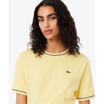 配色ラインドリブTシャツドレス ワンピース | LACOSTE/ラコステ
