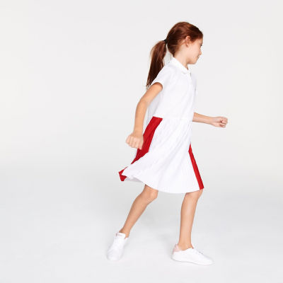 ＜LACOSTE＞ＧＩＲＬＳプリーツスカートポロワンピース