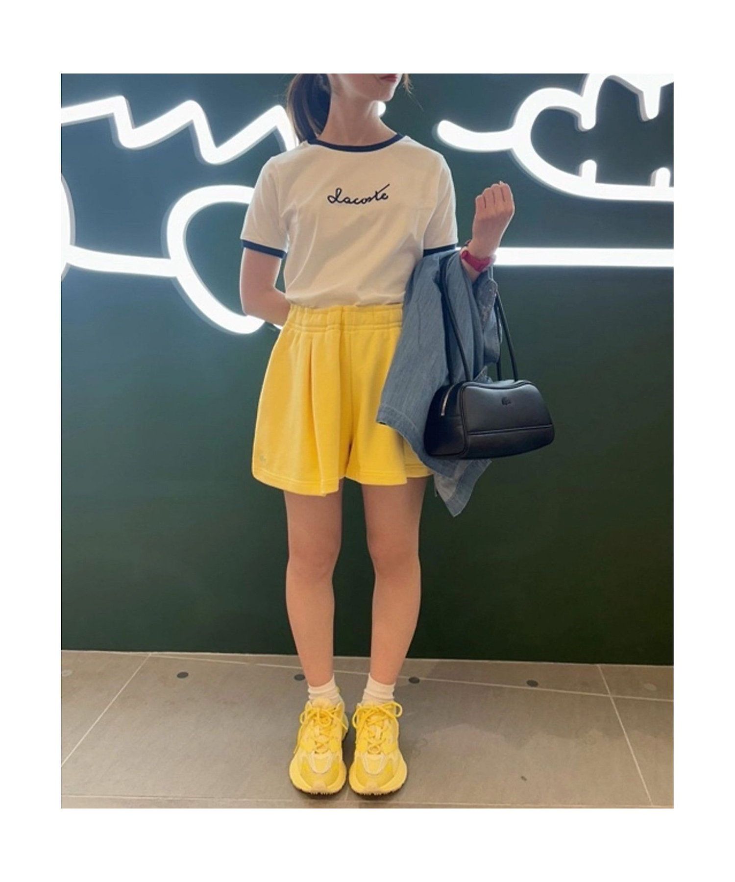 プリーツスウェットショーツ | LACOSTE/ラコステ | 三越伊勢丹 プリーツスウェットショーツ | LACOSTE/ラコステ | 三越伊勢丹