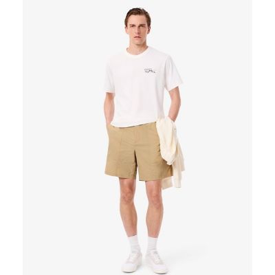 ラコステ チノ ハーフパンツ スリムフィット FR38/US30【新品】値下げ ラコステ チノ ハーフパンツ スリムフィット FR38/US30【新品