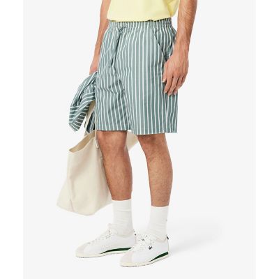 ＜LACOSTE＞リヨセルブレンドストライプショーツ
