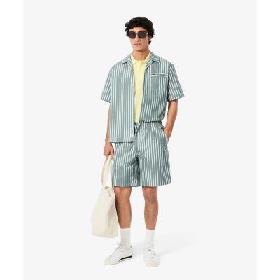リヨセルブレンドストライプショーツ | LACOSTE/ラコステ | 三越伊勢丹