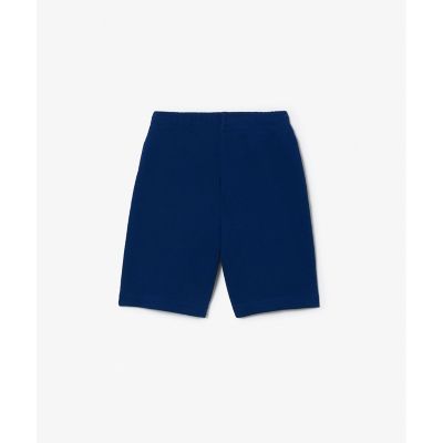 オーガニックコットン　裏パイル　ＢＯＹＳ４連ロゴ入りスウェットショーツ