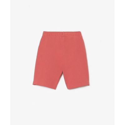 オーガニックコットン　裏パイル　ＢＯＹＳ４連ロゴ入りスウェットショーツ