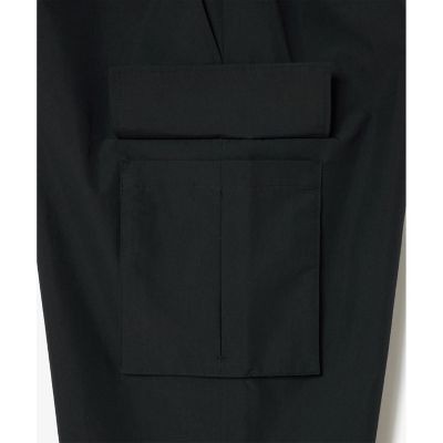 撥水　防水　ウィメンズ　軽量　ルーズフィット　ストレート　ナイロンカーゴパンツ