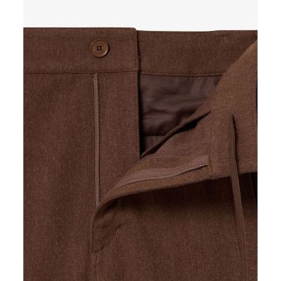 ストレッチツイル　ウールライクワイドパンツ