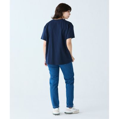 プレーンデニム　テーパードパンツ