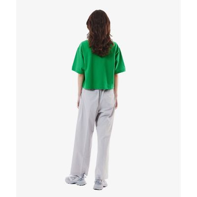 センタープレスワイドイージーパンツ　ワイドパンツ