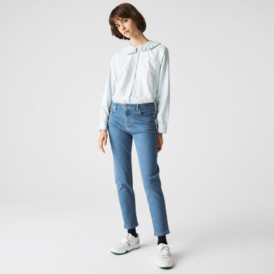 ＜LACOSTE＞スキニーシルエットデニムパンツ