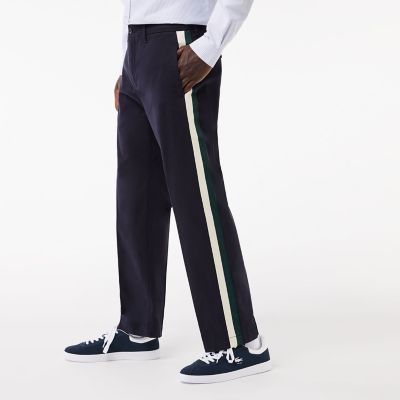 ＜LACOSTE＞サイドテーピングストレッチチノパンツ