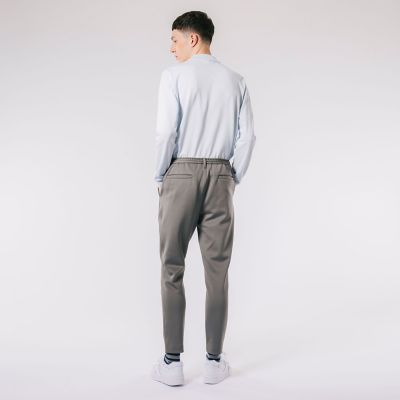 テーパードジャージトラウザー