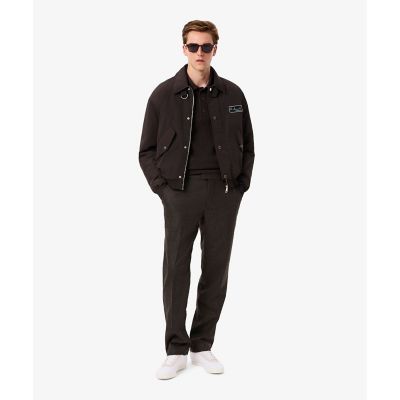 ウールブレンドヘリンボーンパンツ | LACOSTE/ラコステ | 三越伊勢丹