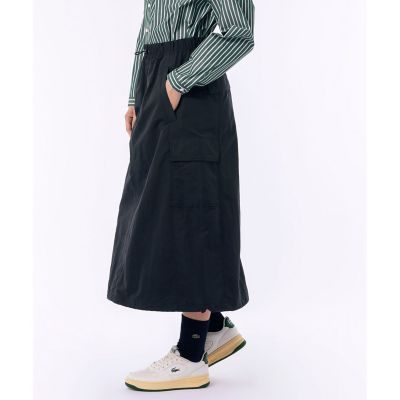 微起毛素材　撥水ナイロンカーゴスカート