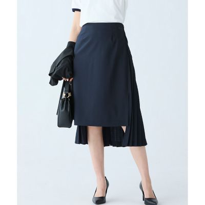 2色●IVE ユジン●LACOSTE●ショートプリーツスカート ハイローシルエットプリーツスカート JF0641 - ラコステ