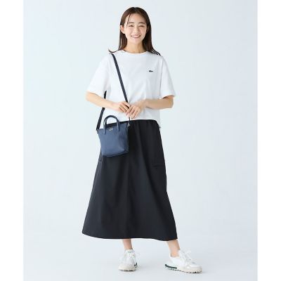 ドローストリング入りスカート
