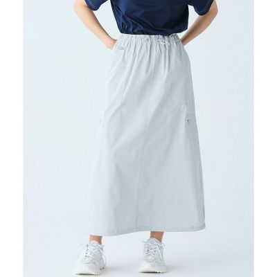 ドローストリング入りスカート