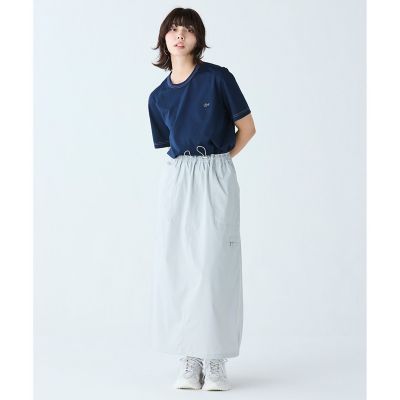 ドローストリング入りスカート