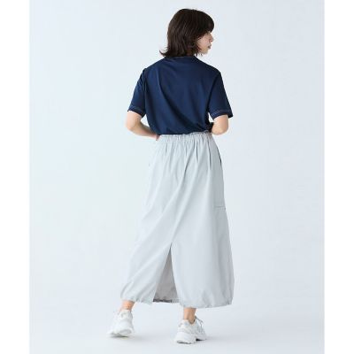 ドローストリング入りスカート