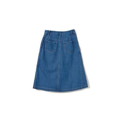 アシンメトリーデニムプリーツラップスカート | LACOSTE/ラコステ