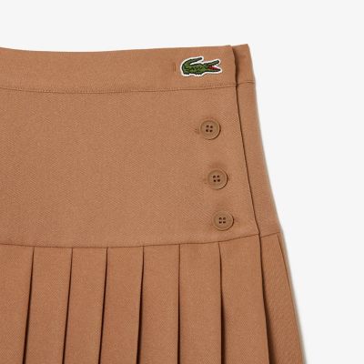 ウエストボタンテニススカート | LACOSTE/ラコステ | 三越伊勢丹