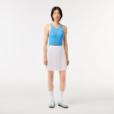 配色ウエストプリーツテニススカート | LACOSTE/ラコステ | 三越