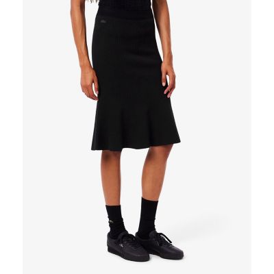 ＜LACOSTE＞３Ｄリブニットフレアスカート