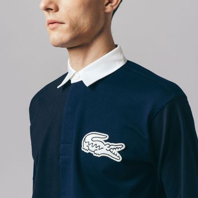 カラーブロックラガーシャツ | LACOSTE/ラコステ | 三越伊勢丹