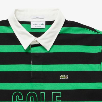 ヘビーウェイトボーダーラガーシャツ | LACOSTE/ラコステ | 三越