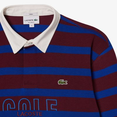 ヘビーウェイトボーダーラガーシャツ | LACOSTE/ラコステ | 三越