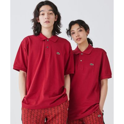 ＜三越伊勢丹/公式＞ LACOSTE/ラコステ 『L．12．12』定番半袖ポロシャツ ボルドー トップス【三越伊勢丹/公式】