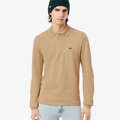 た*お様 LACOSTE ラコステ 長袖 ポロシャツ ベージュ フランス製 オリジナルフィット 長袖 ポロシャツ | LACOSTE/ラコステ | 三越伊勢丹