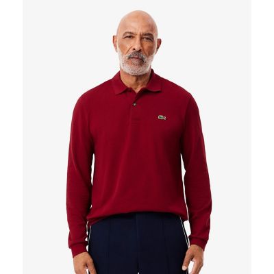 LACOSTE/ラコステ オリジナルフィット 長袖 ポロシャツ ボルドー トップス【三越伊勢丹/公式】