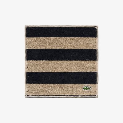 ビッグボーダータオルハンカチ | LACOSTE/ラコステ | 三越伊勢丹