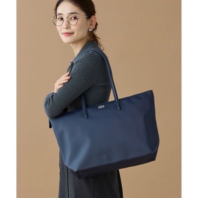 Lacoste L.12.12 プチピケ　ラージトートバッグ【ラコステ】 L．12．12 プチピケ ラージ トートバッグ | LACOSTE/ラコステ