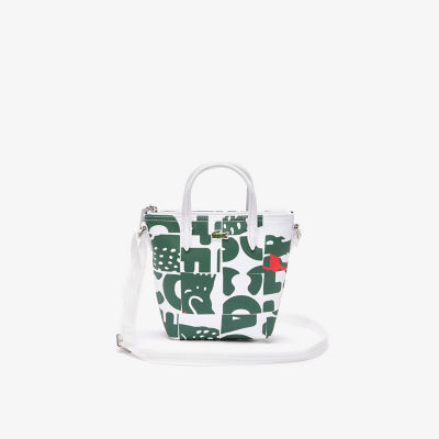 ＜LACOSTE＞Ｌ１２．１２コンセプト　パッチワーク柄スモールショルダーバッグ